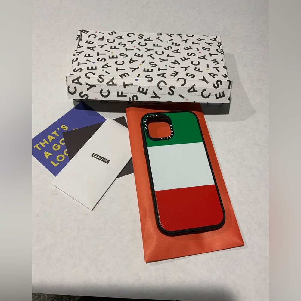 Casetify iPhone 12 Pro 6.1’’ Italian Flag